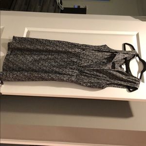 Black and white dress